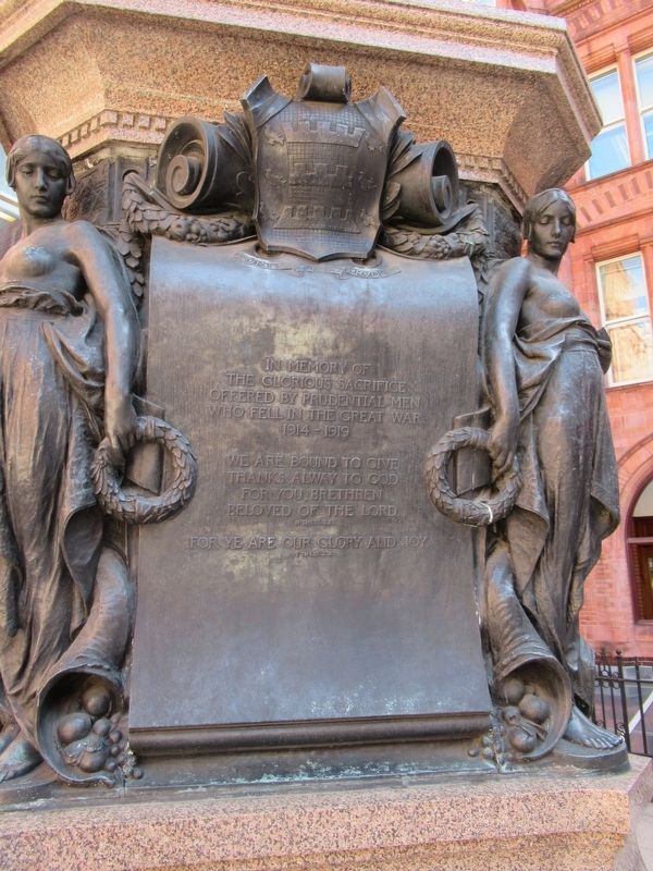 Prudential World War I Memorial image. Click for full size.