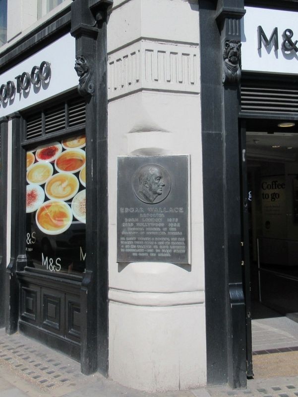 Edgar Wallace Marker image. Click for full size.