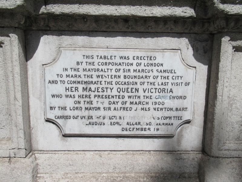 Last Visit by Queen Victoria Marker image. Click for full size.