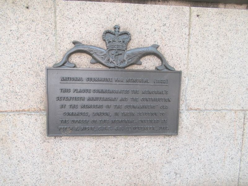 National Submarine War Memorial image. Click for full size.