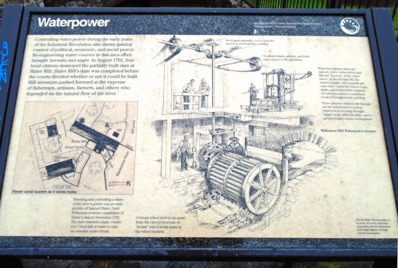 Waterpower Marker image. Click for full size.