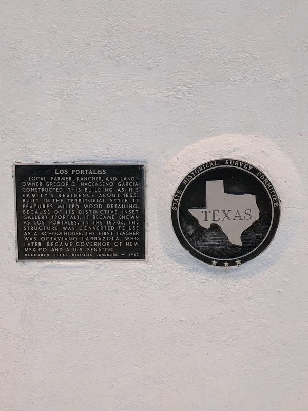 Los Portales Marker. Click for full size. Los Portales Marker image. Click for full size.