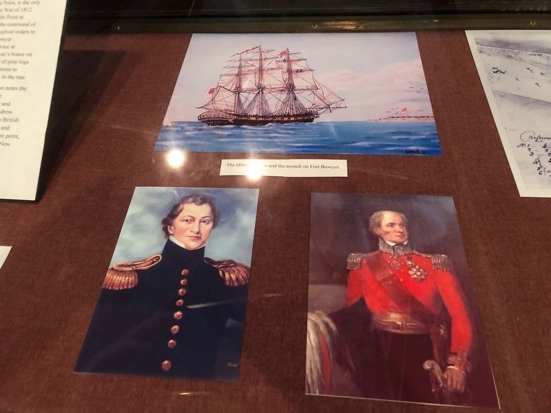 General Sir John Lambert British Officer and Major William Lawrence US image. Click for full size.