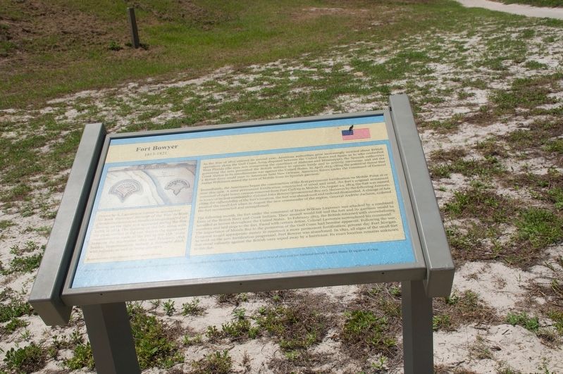 Fort Bowyer Marker image. Click for full size.