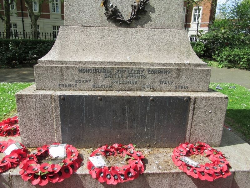 Finsbury War Memorial image. Click for full size.