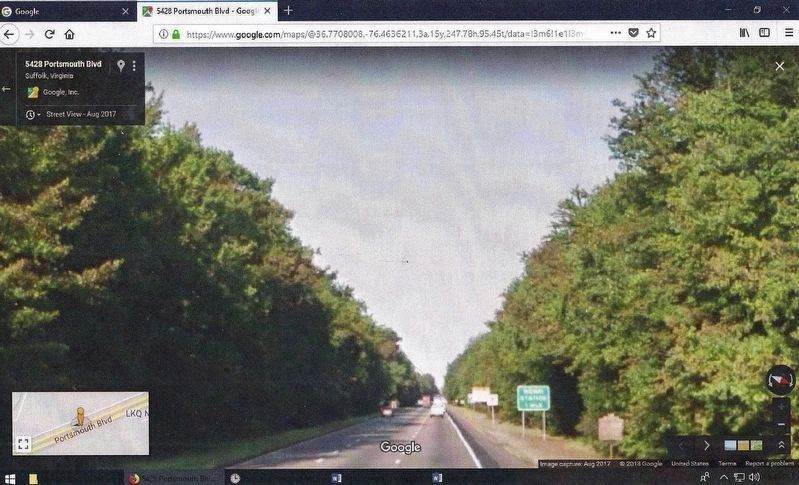 Exhibit B: Z-235 Nansemond County/Norfolk County Marker.. Click for full size. Exhibit B: Z-235 Nansemond County/Norfolk County Marker. image. Click for full size.
