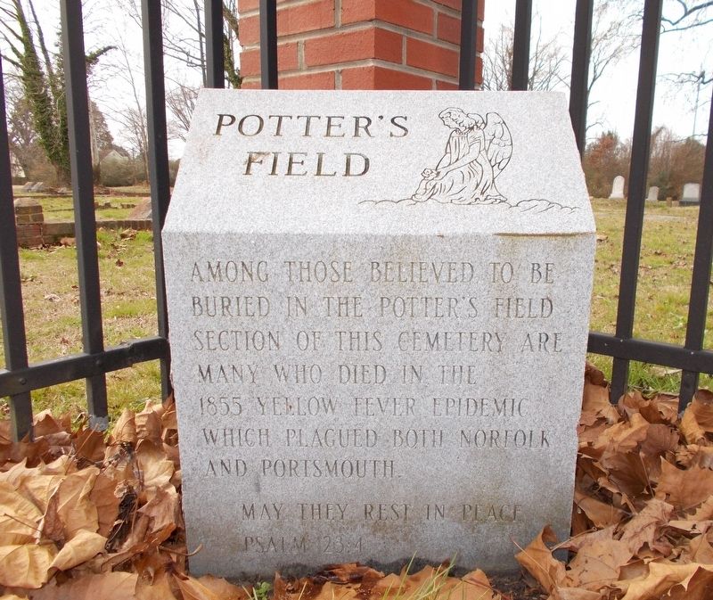Potter’s Field Stone. image. Click for full size.