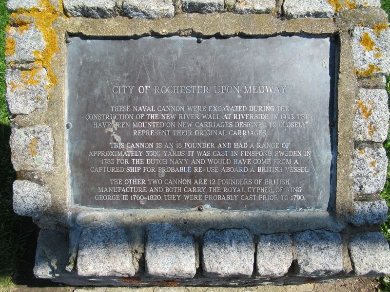 City of Rochester Upon Medway Marker image. Click for full size.