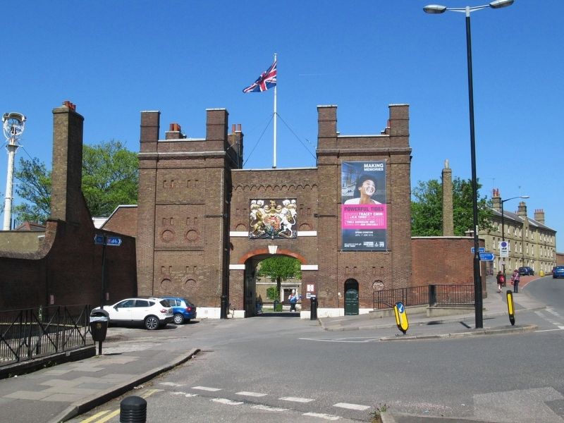 The Old Entrance to the Royal Dockyard Chatham image. Click for full size.