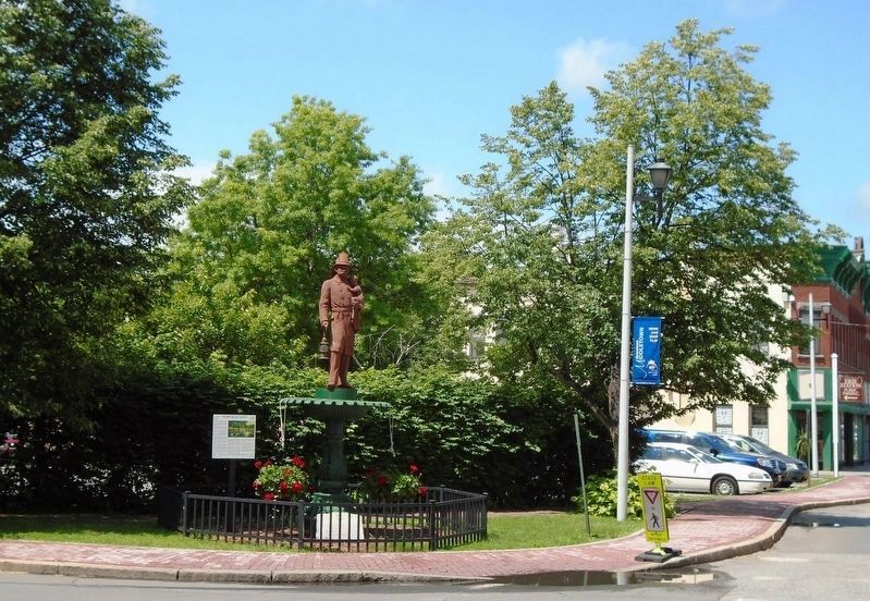 "Fireman Joe" Statue and Firefighters Memorial. Click for full size. "Fireman Joe" Statue and Firefighters Memorial image. Click for full size.