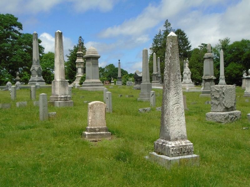 Hillside Cemetery View. Click for full size. Hillside Cemetery View image. Click for full size.