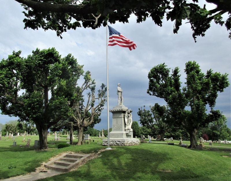 Cedarville Civil War Monument Marker image. Click for full size.