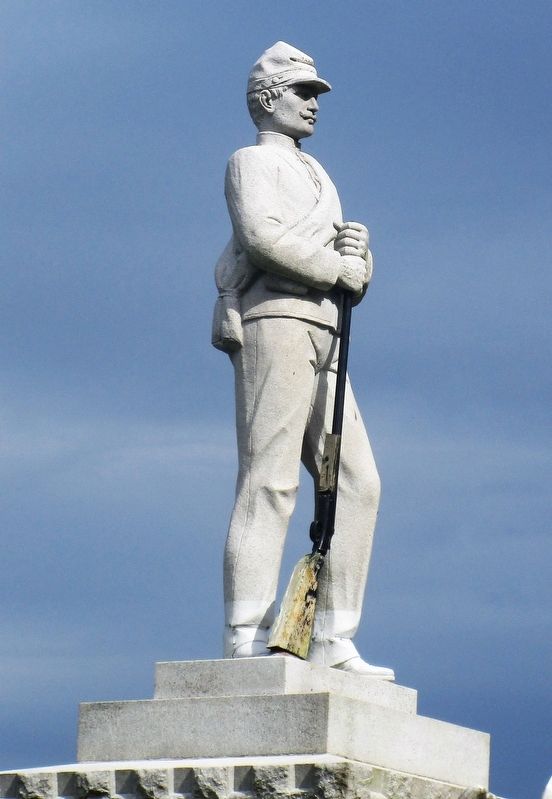 Cedarville Civil War Monument Marker. Click for full size. Cedarville Civil War Monument Marker image. Click for full size.
