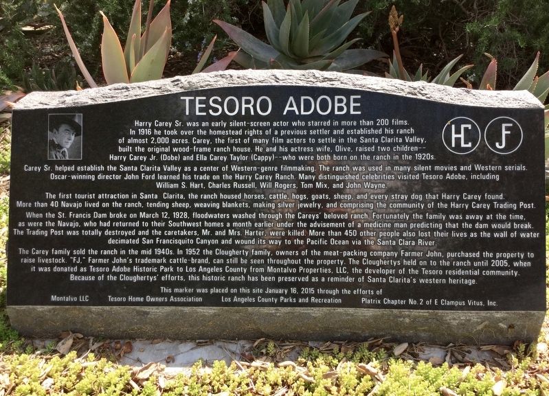 Tesoro Adobe Marker. Click for full size. Tesoro Adobe Marker image. Click for full size.