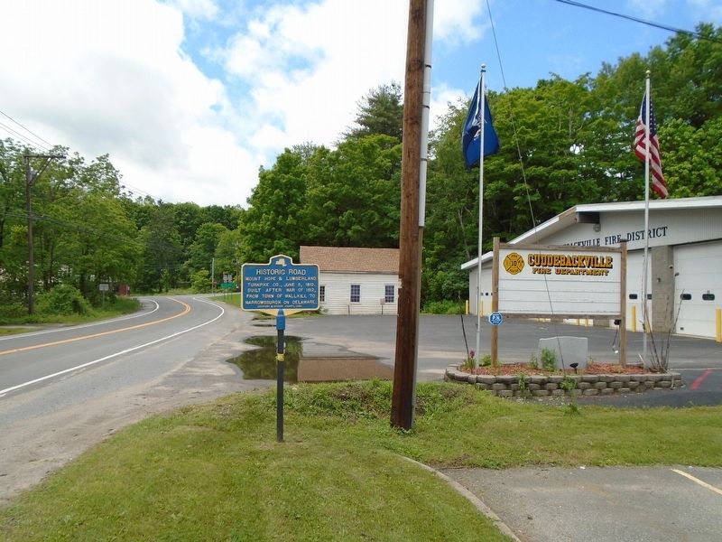 Historic Road Marker. Click for full size. Historic Road Marker image. Click for full size.