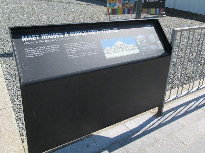 Mast Houses & Mould Loft Marker. Click for full size. Mast Houses & Mould Loft Marker image. Click for full size.