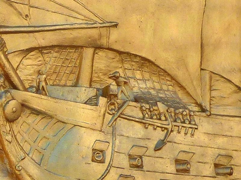 Francis Scott Key Looks For The Star Spanged Banner image. Click for full size.