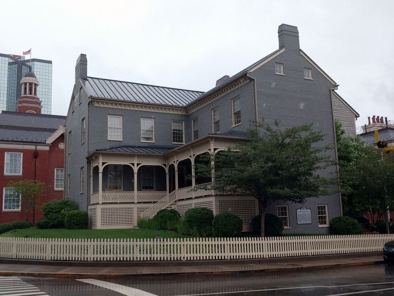 James Park House and Marker. Click for full size. James Park House and Marker image. Click for full size.