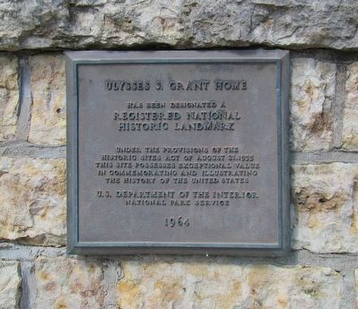 Ulysses S. Grant Home Marker. Click for full size. Ulysses S. Grant Home Marker image. Click for full size.