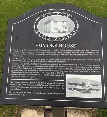 Emmons House Marker image. Click for full size.