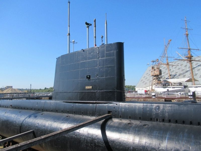HM Submarine Ocelot image. Click for full size.