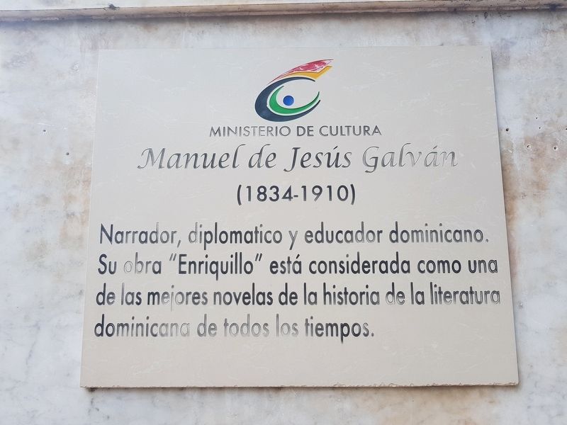 Manuel de Jesús Galván Marker image. Click for full size.