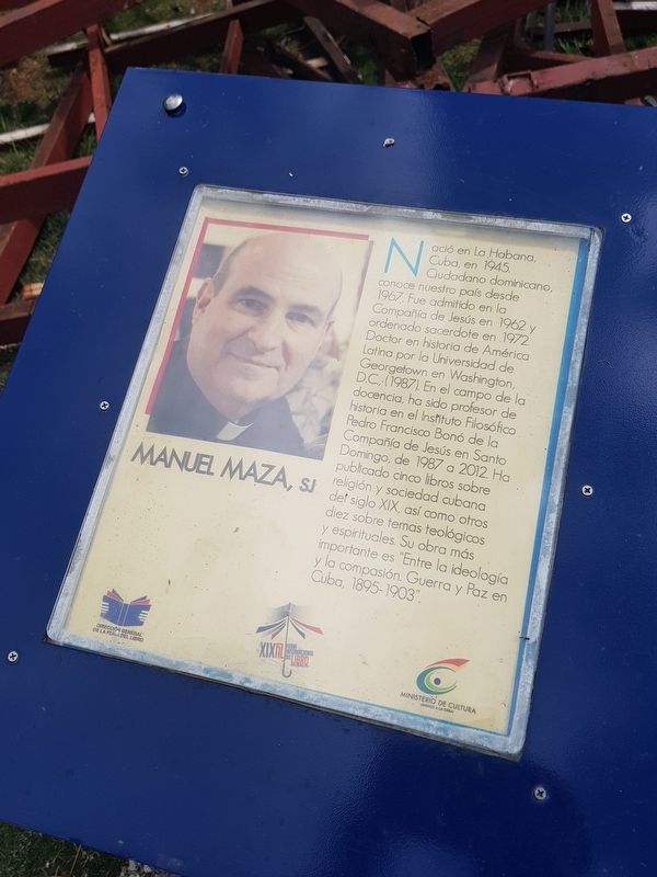 Manuel Maza, SJ Marker. Click for full size. Manuel Maza, SJ Marker image. Click for full size.
