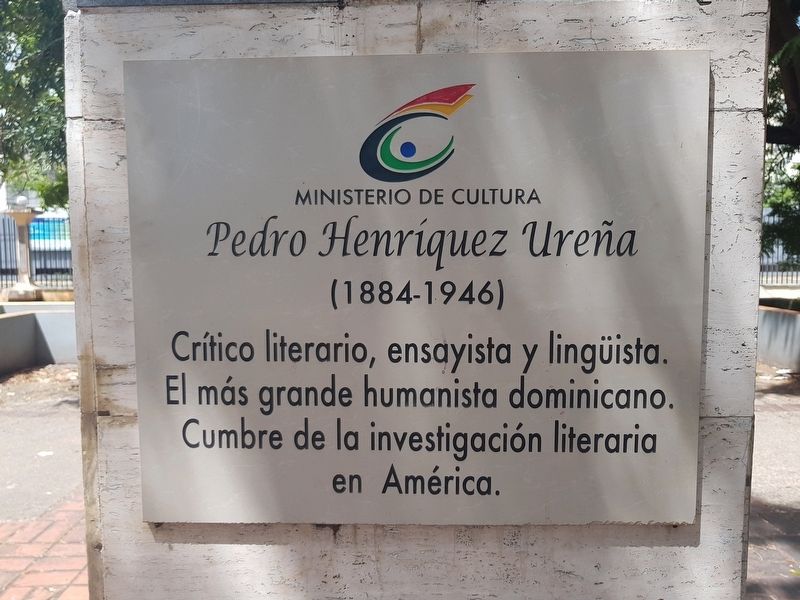 Pedro Henríquez Ureña Marker image. Click for full size.