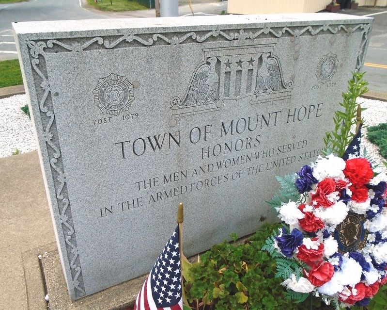 Veterans Memorial Marker. Click for full size. Veterans Memorial Marker image. Click for full size.