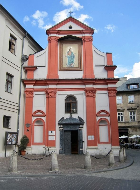 Church of St. John the Baptist and John the Evangelist and Marker. Click for full size. Church of St. John the Baptist and John the Evangelist and Marker image. Click for full size.