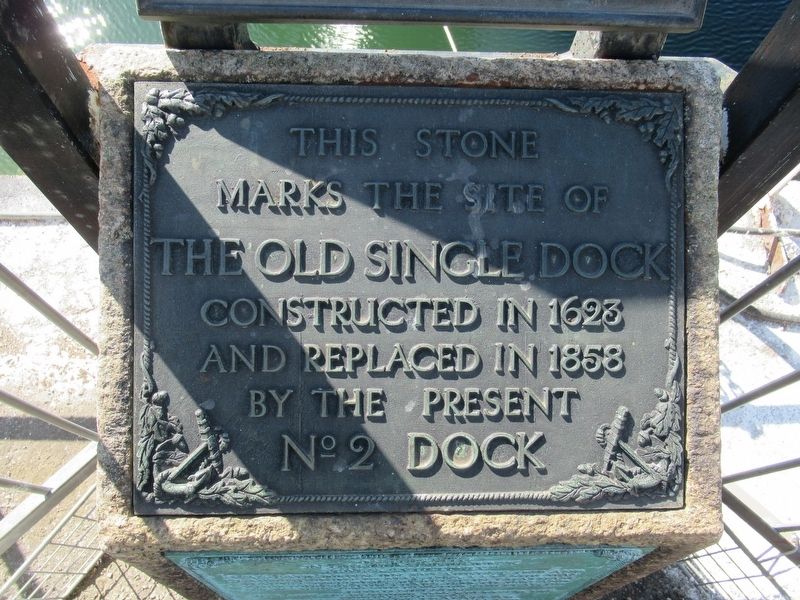 The Old Single Dock Marker image. Click for full size.