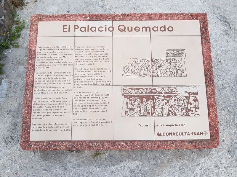 The Burnt Palace Marker image. Click for full size.