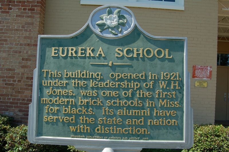 Eureka School Marker image. Click for full size.