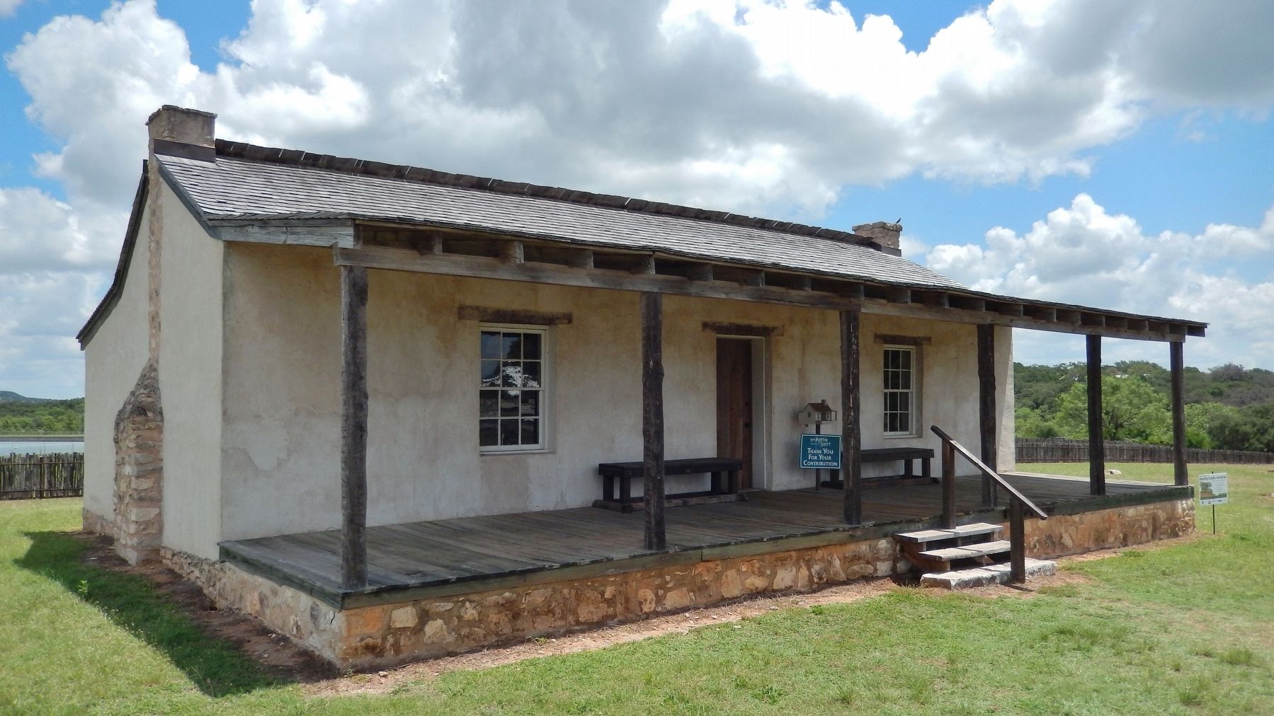 Fort Martin Scott Officers' Quarters Building. Click for full size. Fort Martin Scott Officers' Quarters Building image. Click for full size.