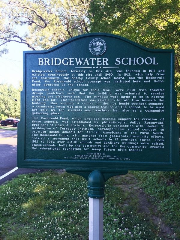 Bridgewater School Marker image. Click for full size.