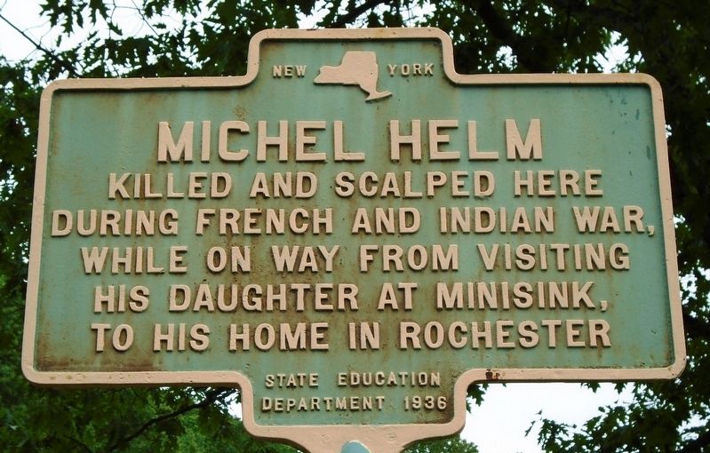 Michel Helm Marker image. Click for full size.