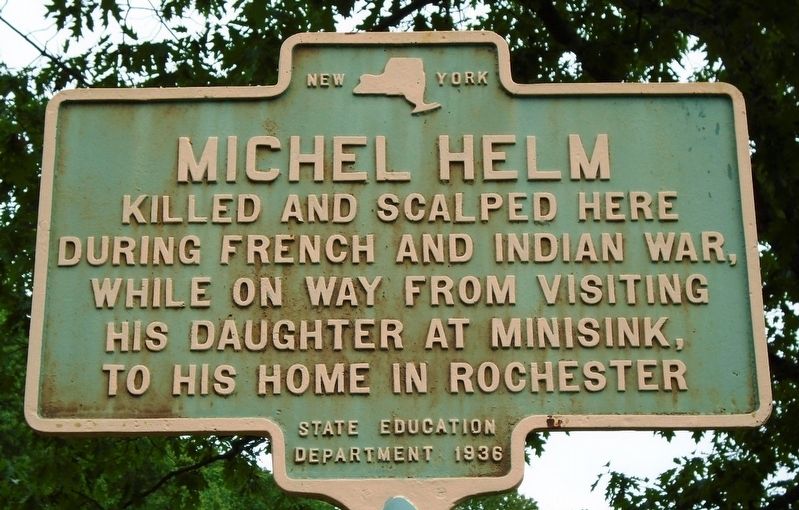 Michel Helm Marker. Click for full size. Michel Helm Marker image. Click for full size.
