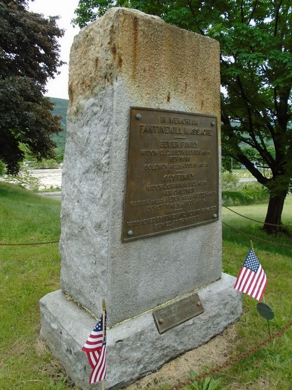 Fantinekill Massacre Memorial image. Click for full size.