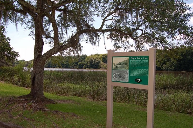 Bayou Petite Anse Marker image. Click for full size.
