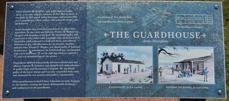 The Guardhouse Marker image. Click for full size.
