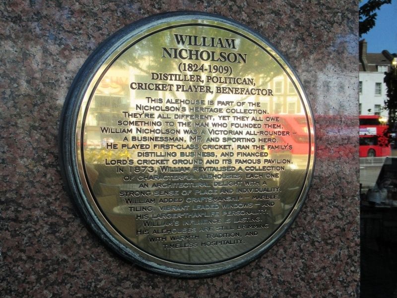 William Nicholson Marker. Click for full size. William Nicholson Marker image. Click for full size.