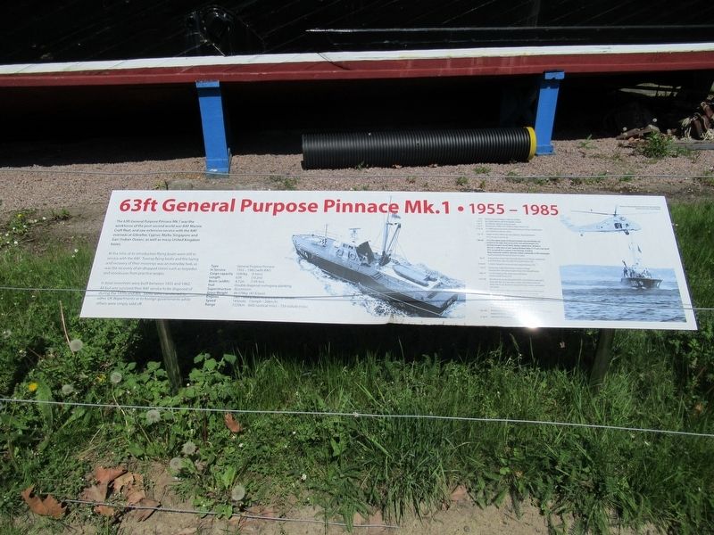 63ft General Purpose Pinnace Mk. 1 Marker image. Click for full size.