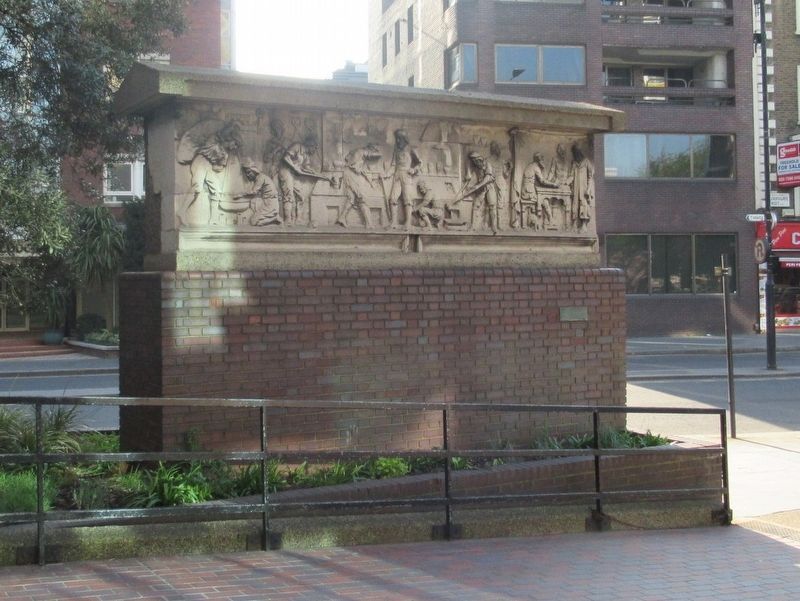 Frieze from W. Bryer & Sons Gold Refiners. Click for full size. Frieze from W. Bryer & Sons Gold Refiners image. Click for full size.