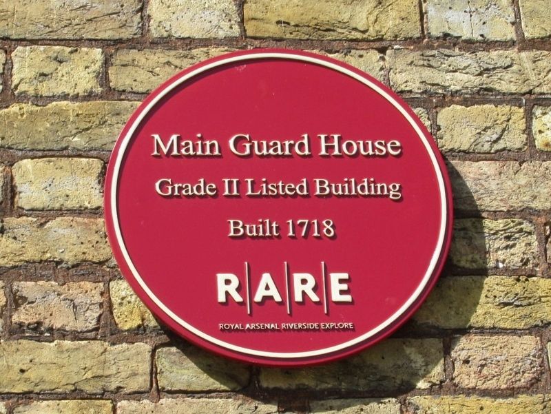 Main Guard House Marker. Click for full size. Main Guard House Marker image. Click for full size.