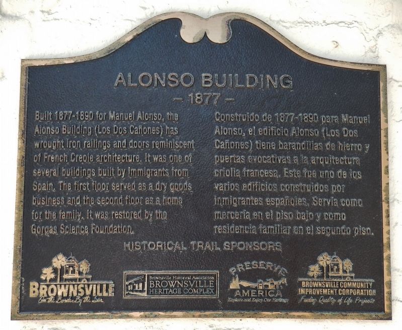 Alonso Building Marker image. Click for full size.