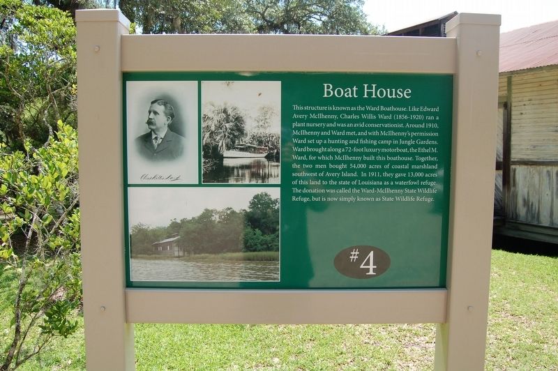 Boat House Marker image. Click for full size.