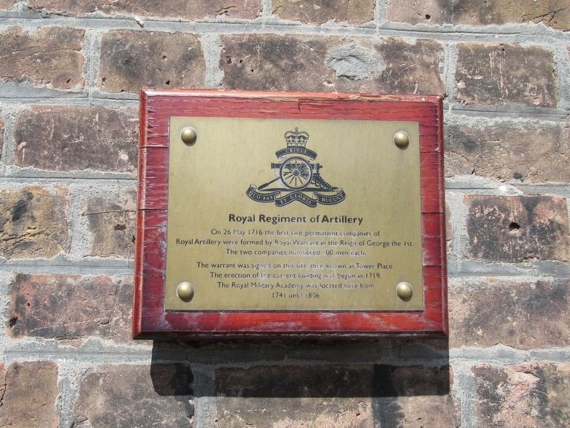 Royal Regiment of Artillery Marker image. Click for full size.