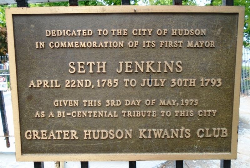 The Kiwanis Bicentennial Inspiration Fountain Marker image. Click for full size.
