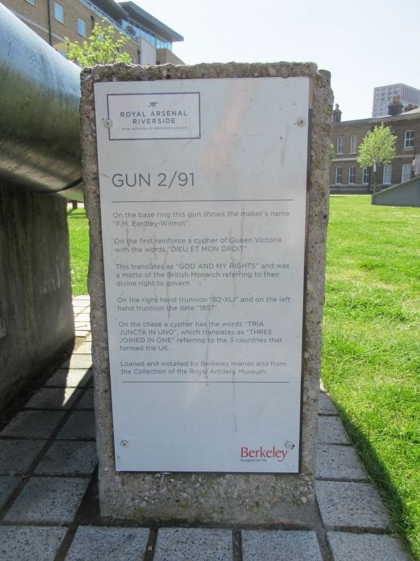 Gun 2/90 Marker. Click for full size. Gun 2/90 Marker image. Click for full size.