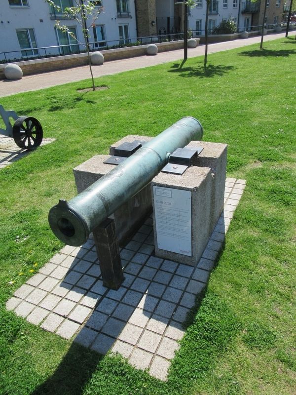 Gun 2/91 & Marker. Click for full size. Gun 2/91 & Marker image. Click for full size.